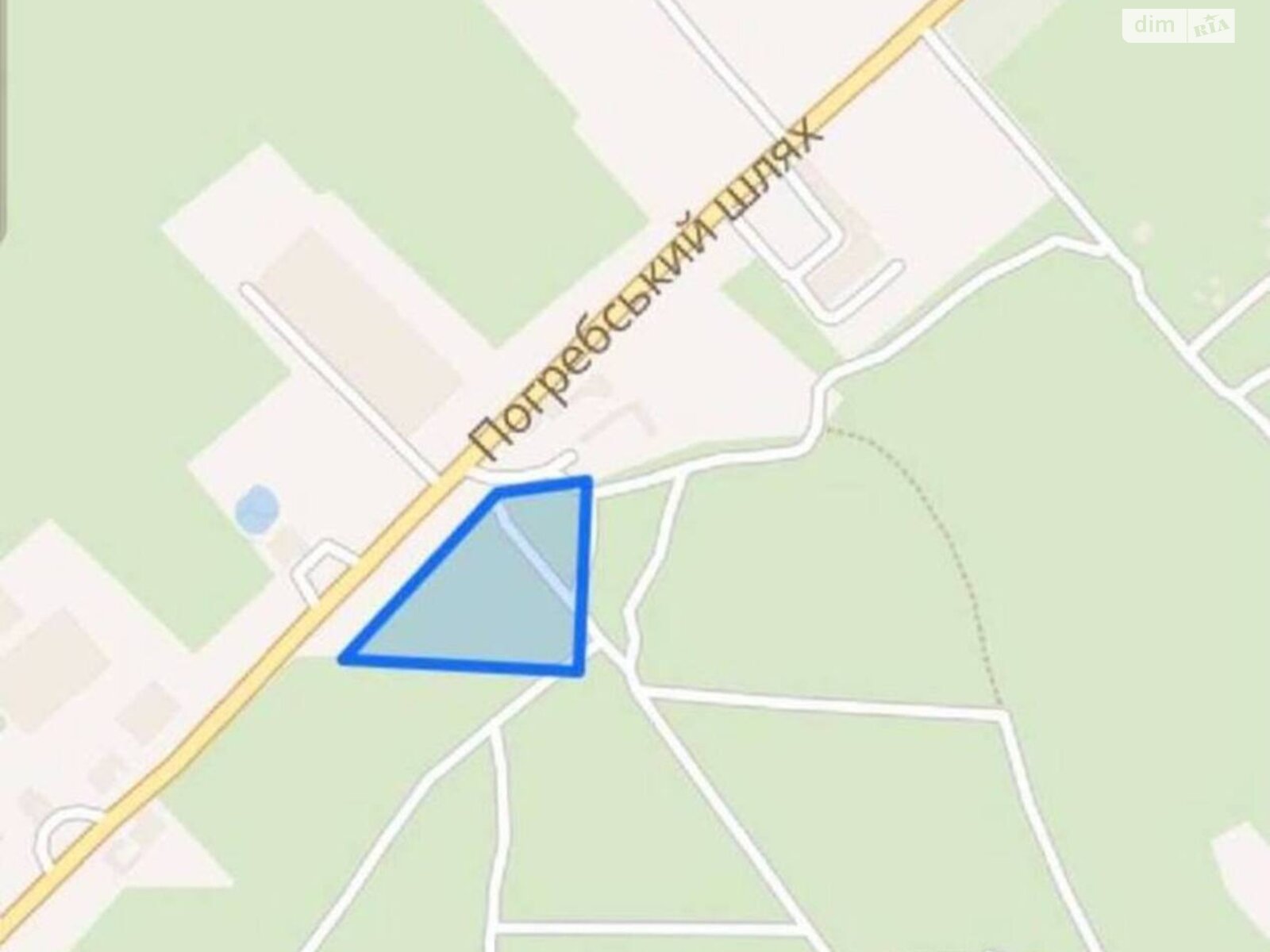 Земельна ділянка комерційного призначення в Погребах, площа 1.64 Га фото 1 Земельна ділянка комерційного призначення в Погребах, площа 1.64 Га фото 1