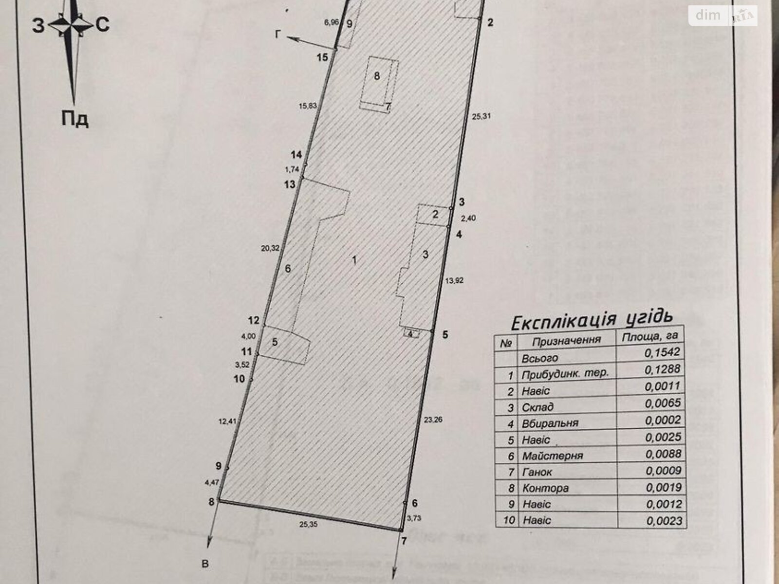 Земельный участок коммерческого назначения в Полтаве, площадь 15 соток фото 1