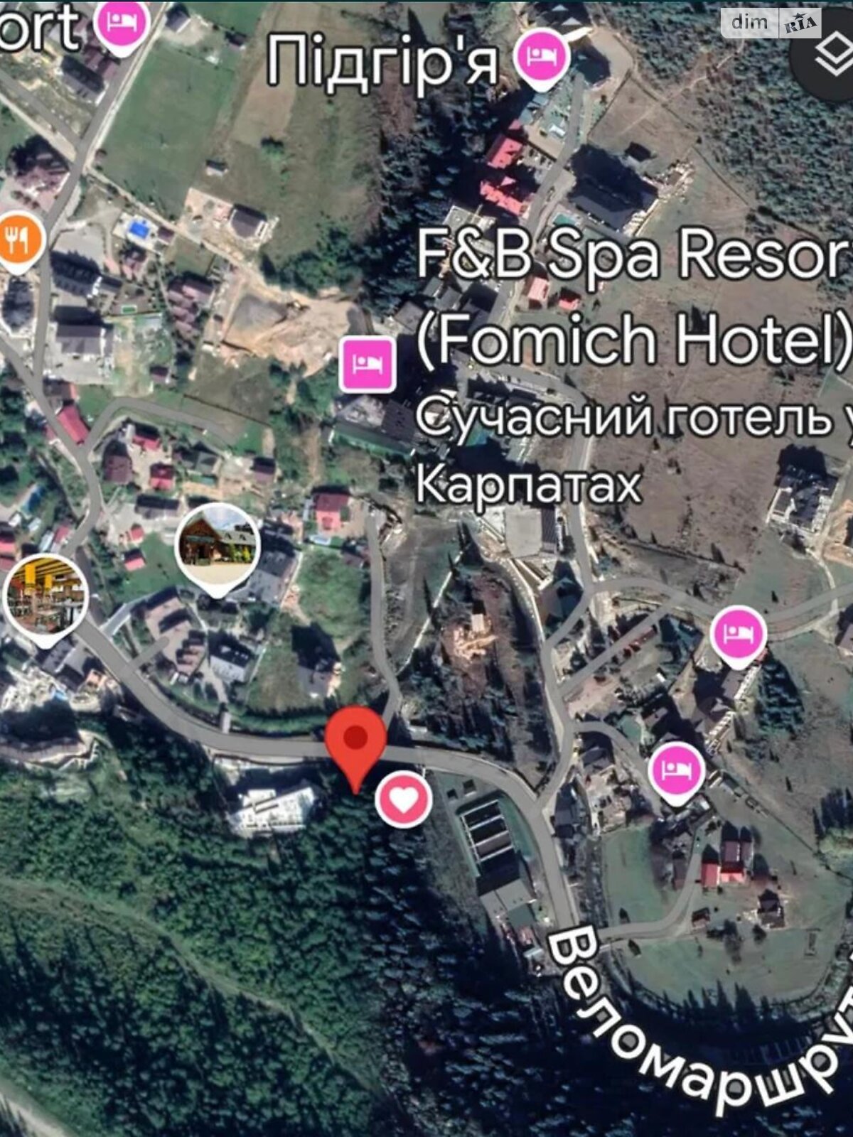 Земельный участок коммерческого назначения в Поляниця, площадь 25 соток фото 1 Земельный участок коммерческого назначения в Поляниця, площадь 25 соток фото 1