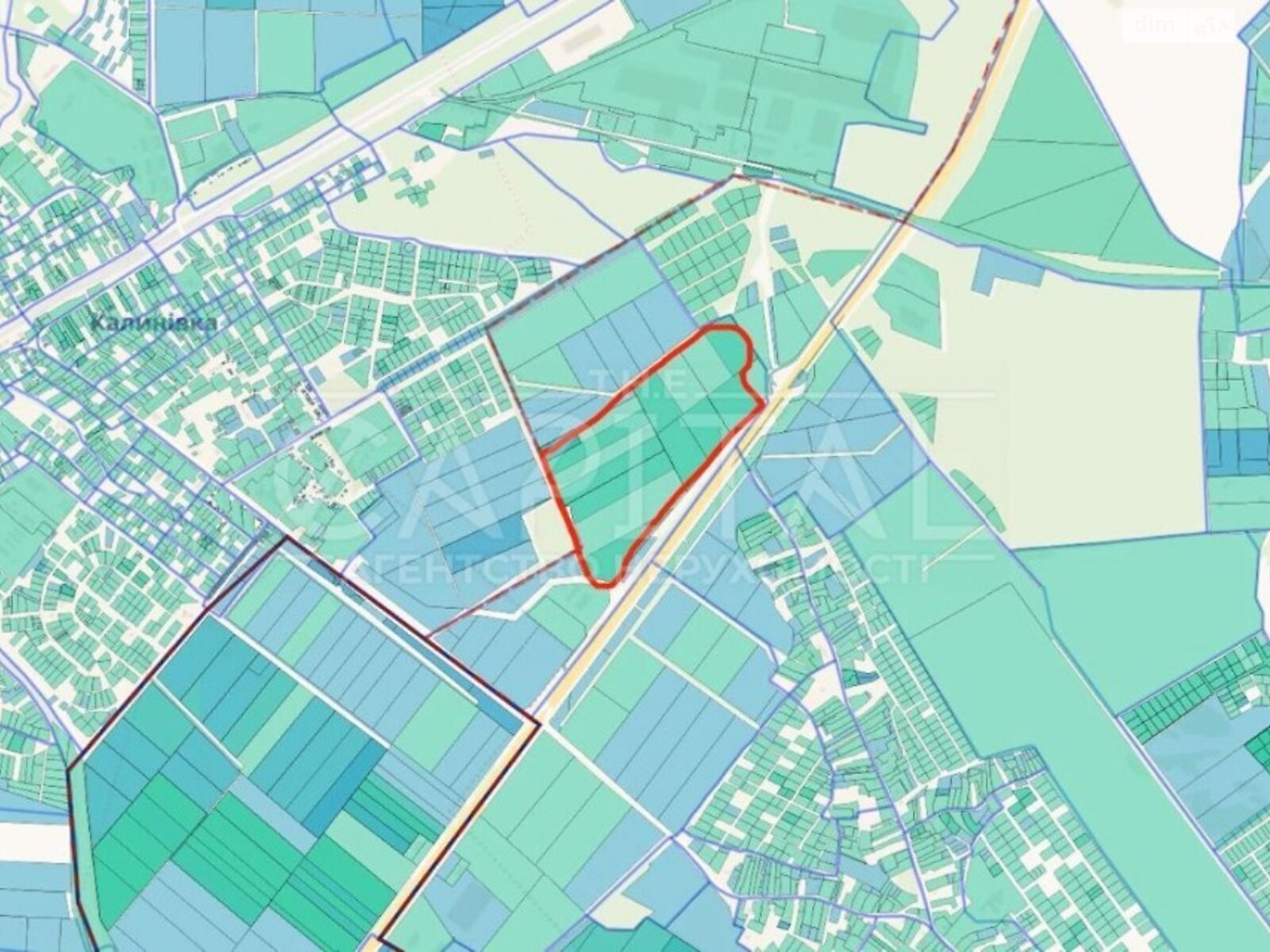 Земельный участок коммерческого назначения в Путровке, площадь 3200 соток фото 1