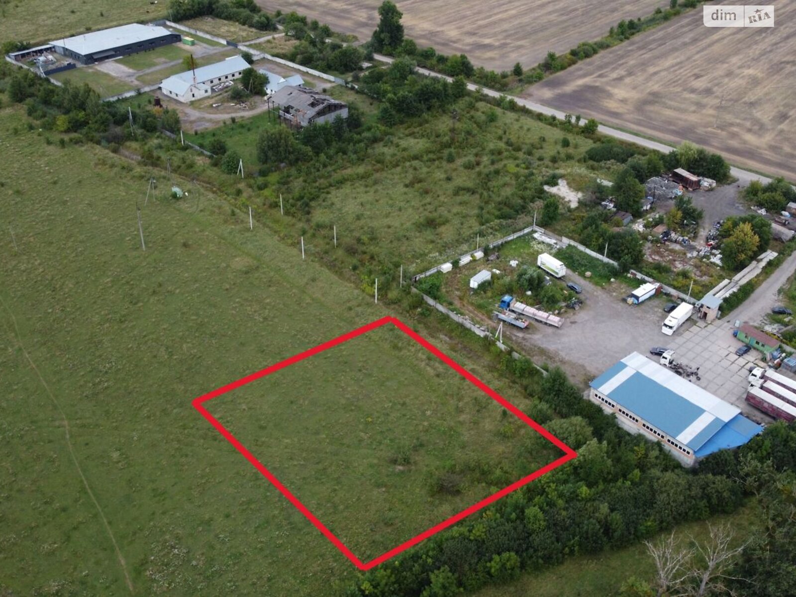 Земельный участок коммерческого назначения в Сопошине, площадь 0.3 Га фото 1