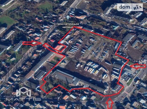 Земельный участок коммерческого назначения в Стрые, площадь 4.5525 Га фото 1 Земельный участок коммерческого назначения в Стрые, площадь 4.5525 Га фото 1