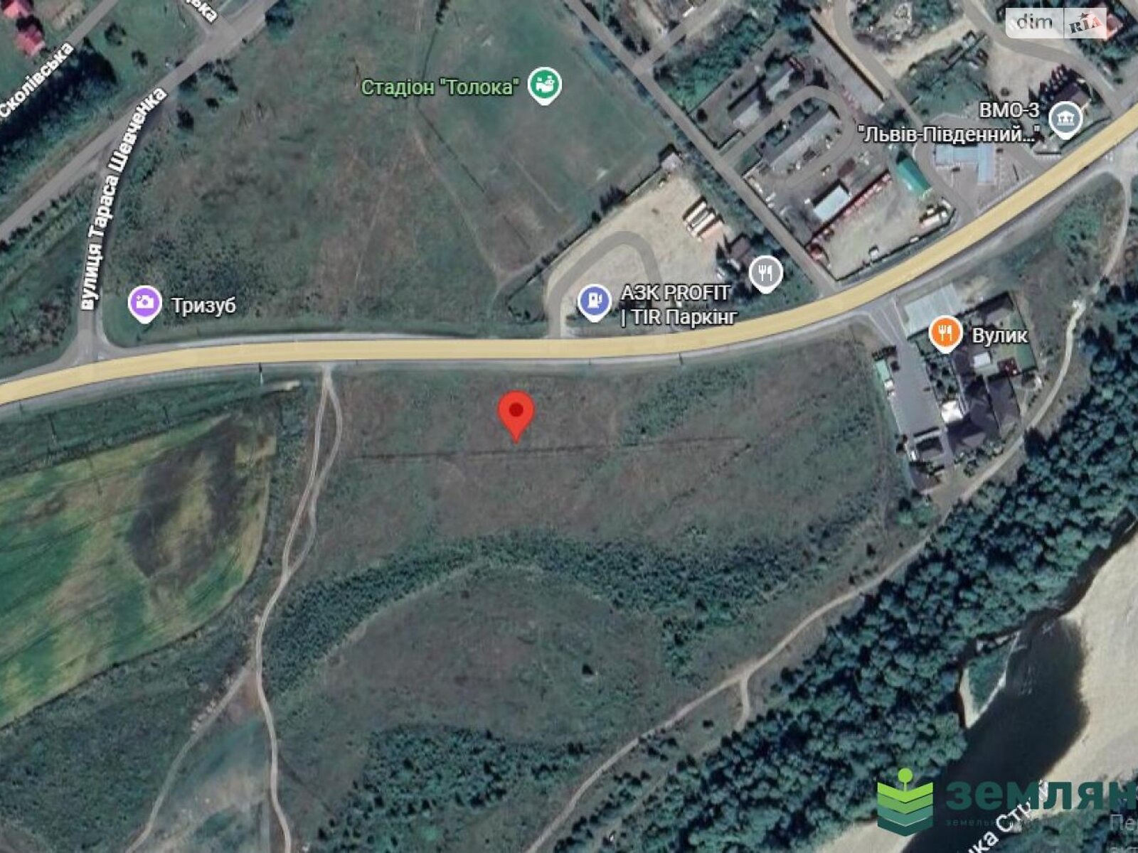 Земельна ділянка комерційного призначення в Стрию, площа 199 соток фото 1