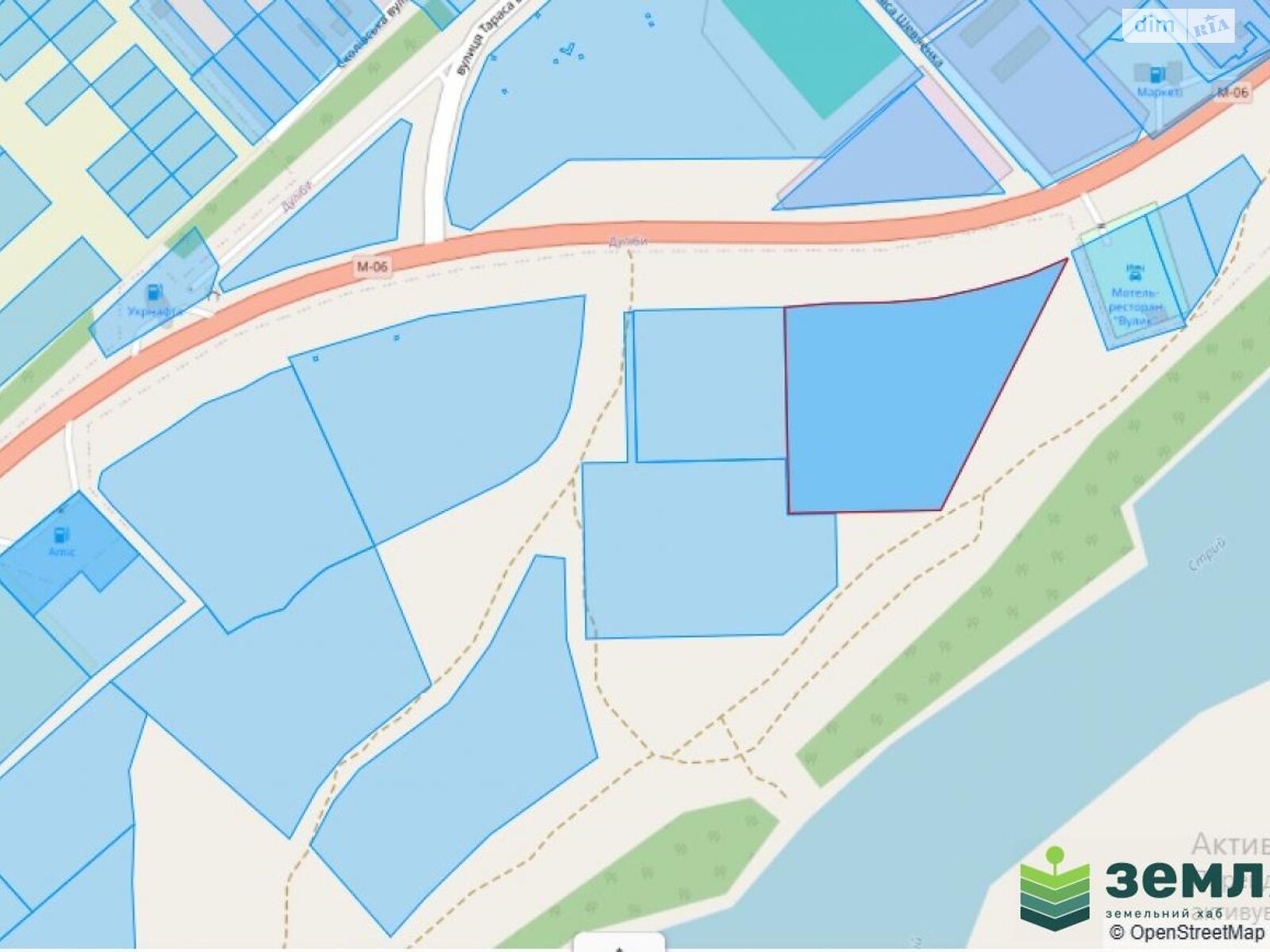 Земельна ділянка комерційного призначення в Стрию, площа 199 соток фото 1