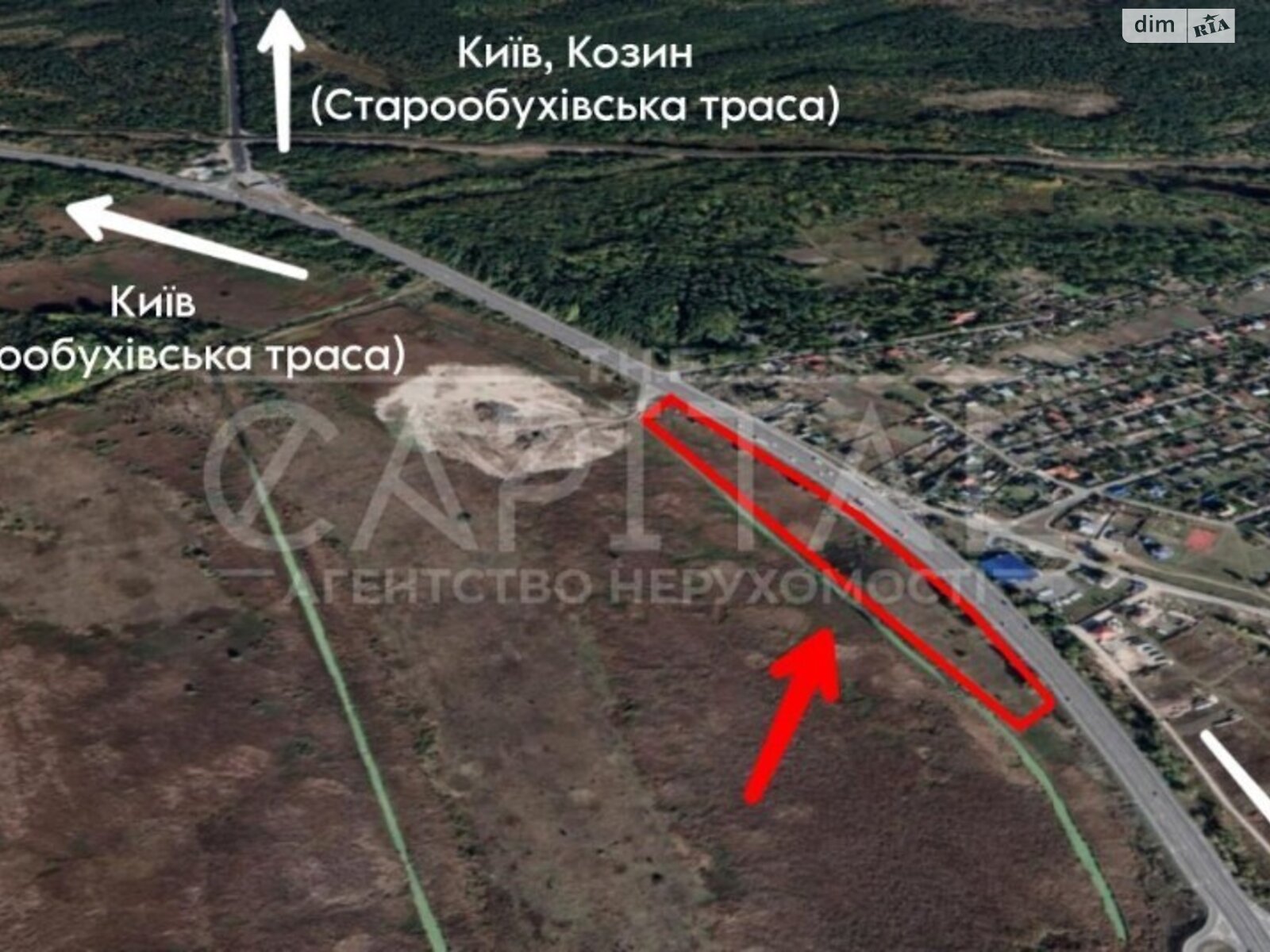 Земельный участок коммерческого назначения в Таценки, площадь 144 сотки фото 1 Земельный участок коммерческого назначения в Таценки, площадь 144 сотки фото 1
