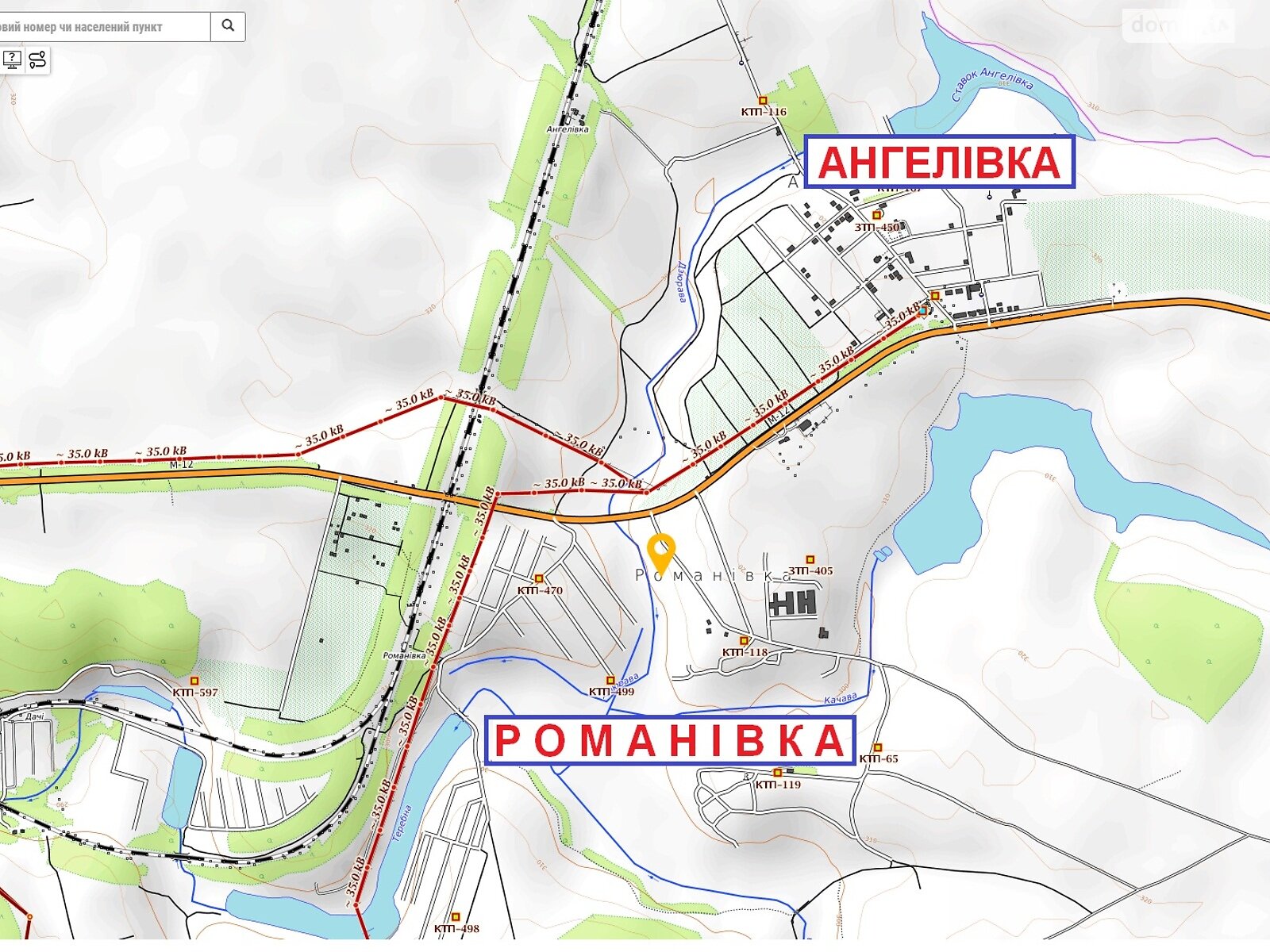 Земельна ділянка комерційного призначення в Романівці, площа 199.99 сотки фото 1 Земельна ділянка комерційного призначення в Романівці, площа 199.99 сотки фото 1