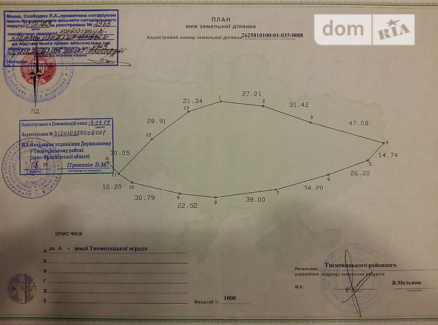 Земельный участок коммерческого назначения в Тысменице, площадь 63 сотки фото 1