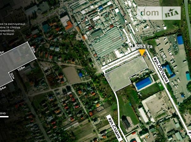 Земля коммерческого назначения в Ужгороде, район Дравцы, площадь 161 сотка фото 1