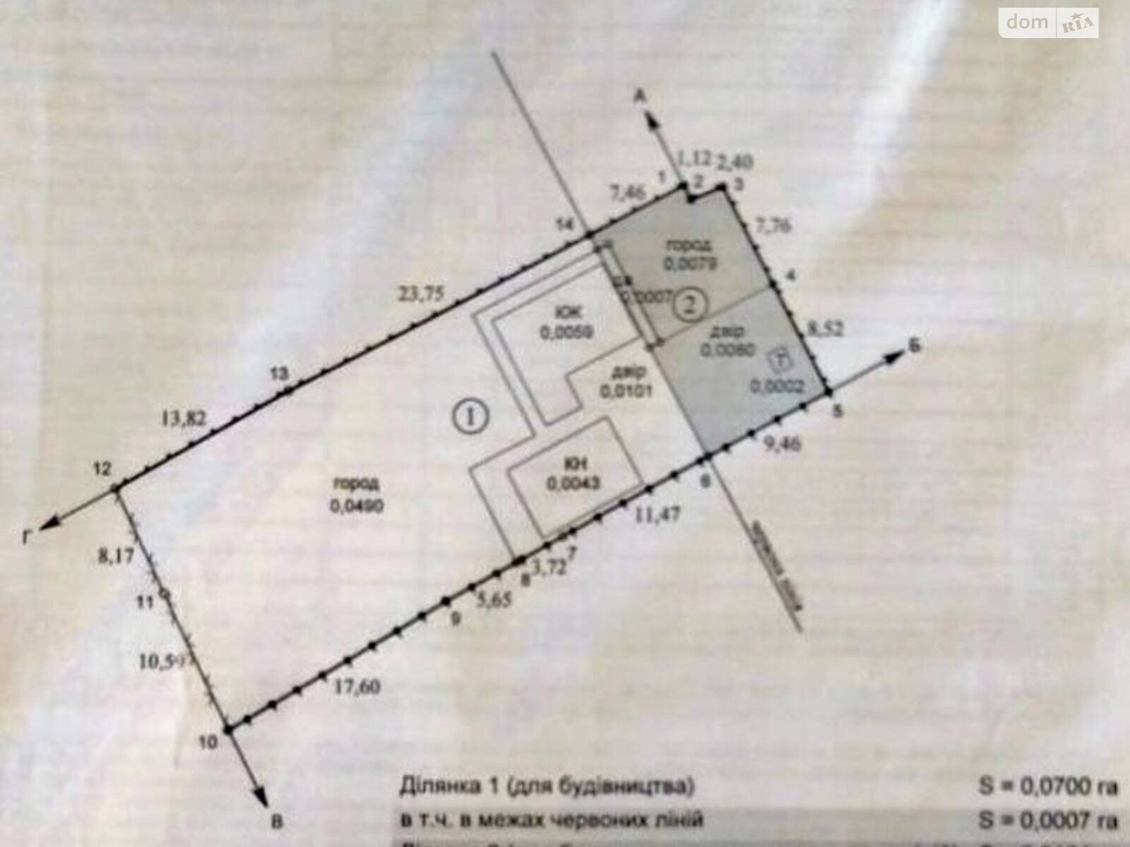 Земля коммерческого назначения в Виннице, район Старогородский, площадь 9 соток фото 1