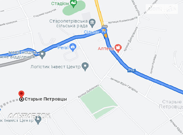 Земля коммерческого назначения в селе Старые Петровцы, площадь 100 соток фото 1 Земля коммерческого назначения в селе Старые Петровцы, площадь 100 соток фото 1