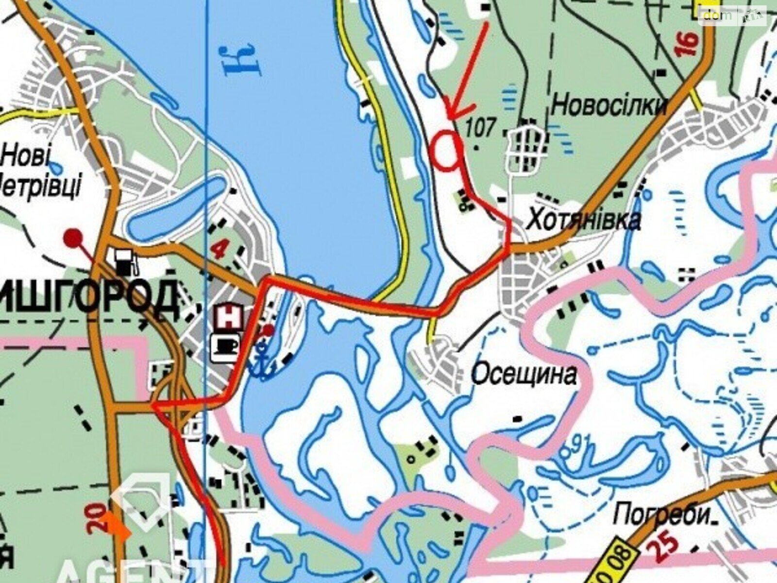 Земля комерційного призначення в Вишгороді, район Вишгород, площа 50 соток фото 1