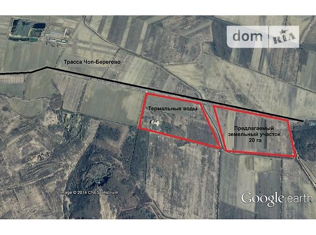 Продажа земли рекреационного назначения, Закарпатская, Берегово, c. Косонь Продажа земли рекреационного назначения, Закарпатская, Берегово, c. Косонь