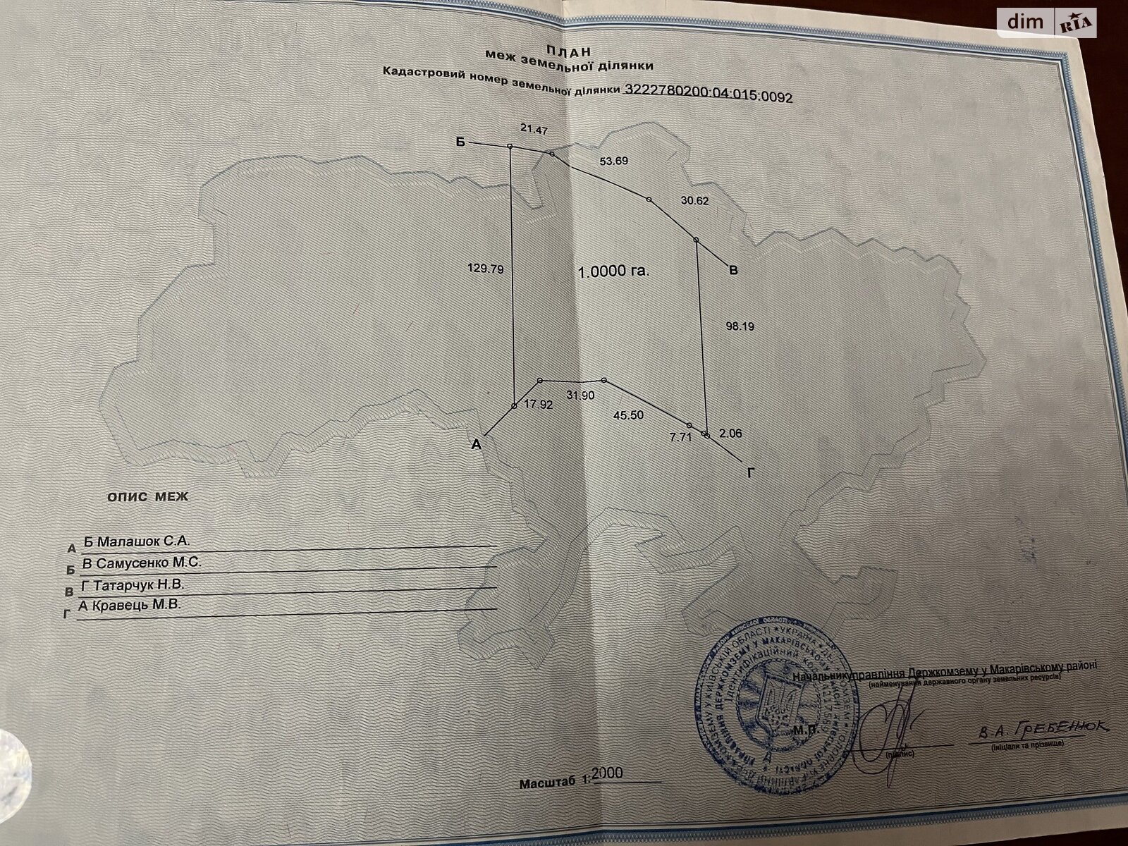 Земельный участок сельскохозяйственного назначения в Андреевке, площадь 1 Га фото 1 Земельный участок сельскохозяйственного назначения в Андреевке, площадь 1 Га фото 1