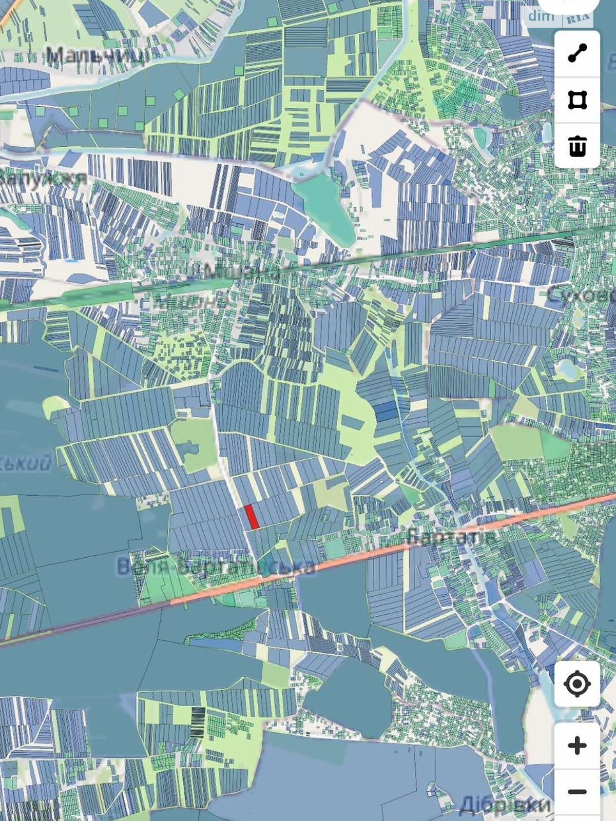 Земельный участок сельскохозяйственного назначения в Воле-Бартатовской, площадь 2.13 Га фото 1 Земельный участок сельскохозяйственного назначения в Воле-Бартатовской, площадь 2.13 Га фото 1