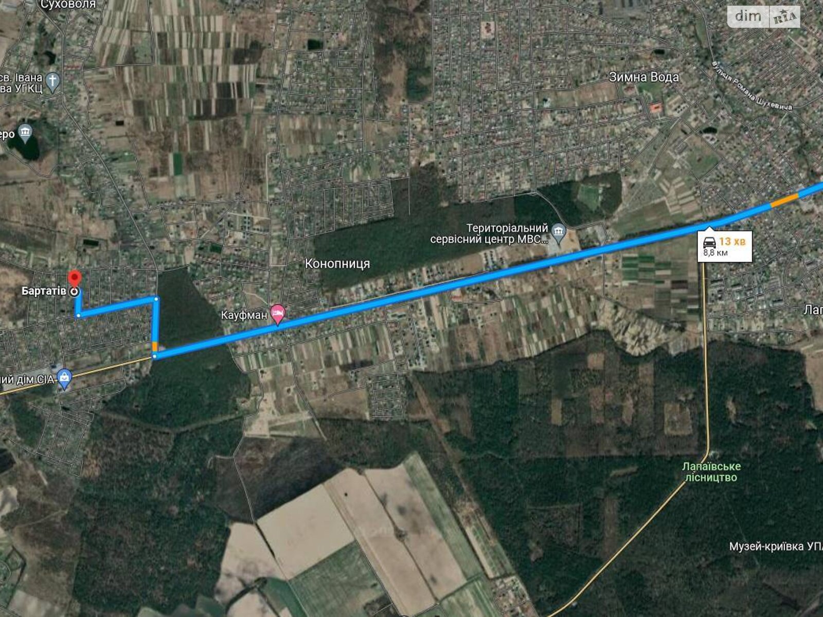 Земельный участок сельскохозяйственного назначения в Бартатовом, площадь 4 сотки фото 1 Земельный участок сельскохозяйственного назначения в Бартатовом, площадь 4 сотки фото 1