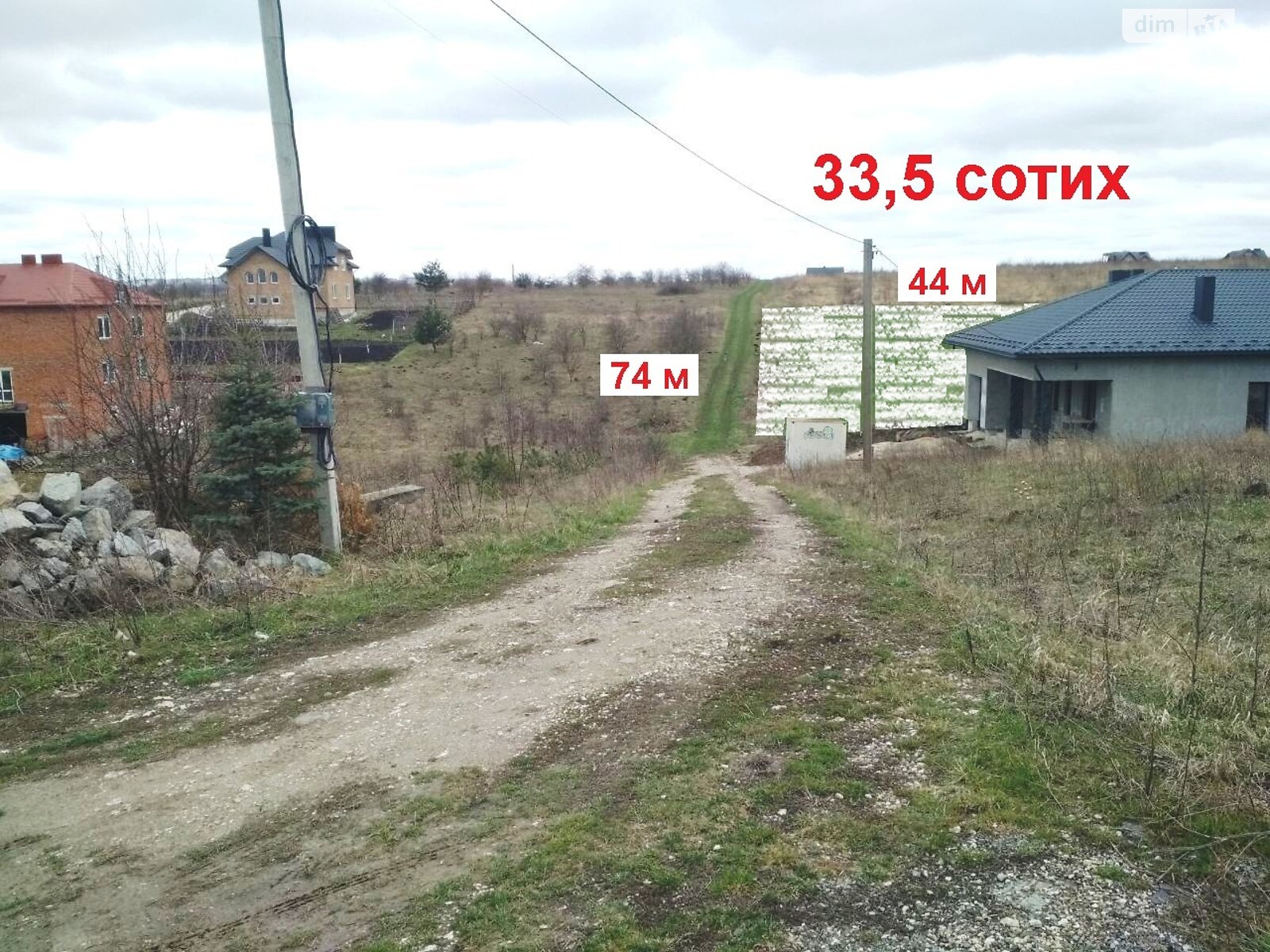 Земельна ділянка сільськогосподарського призначення в Байківці, площа 33.5 сотки фото 1 Земельна ділянка сільськогосподарського призначення в Байківці, площа 33.5 сотки фото 1