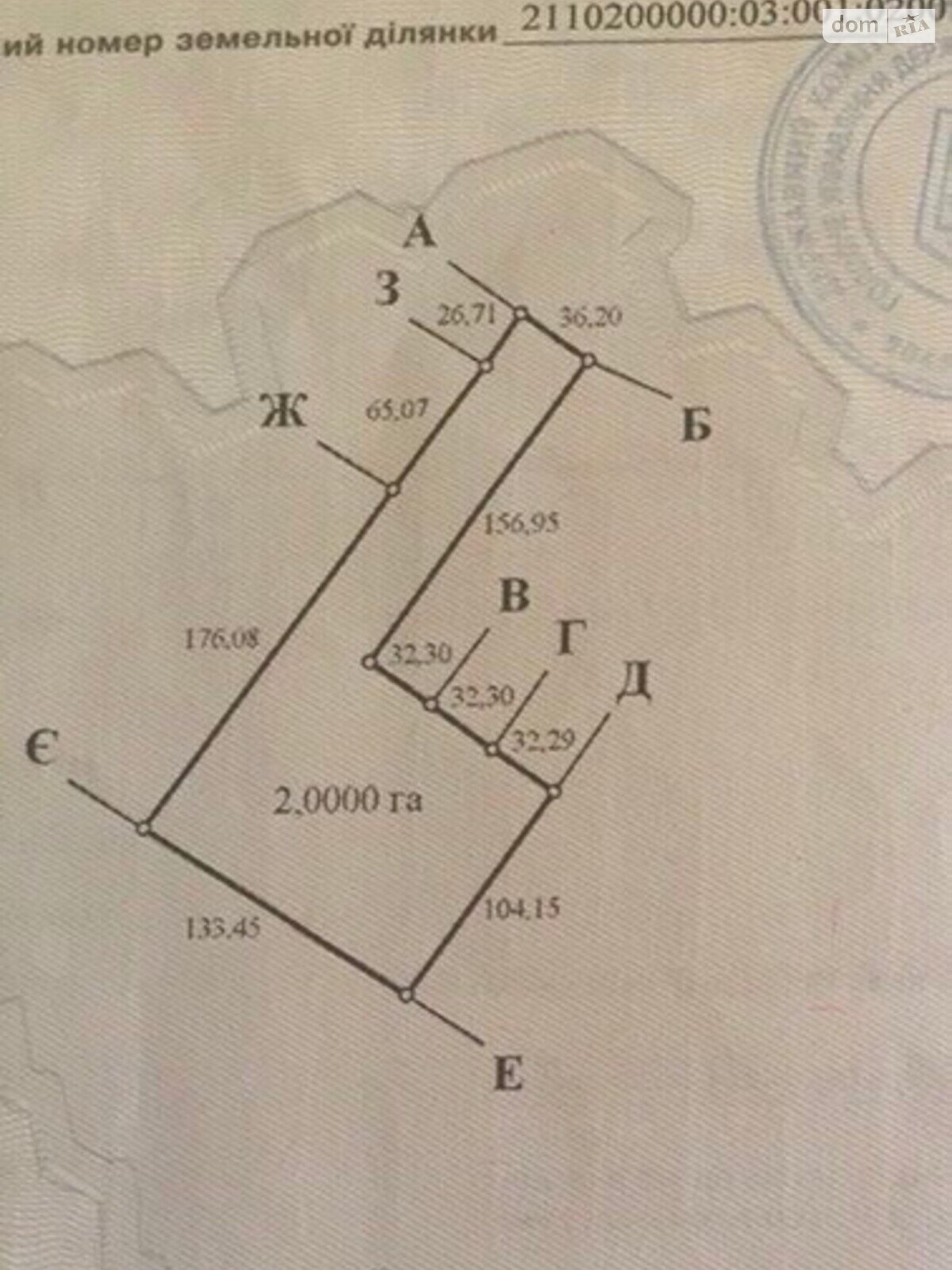 Земля сельскохозяйственного назначения в Берегове, район Берегово, площадь 2 Га фото 1