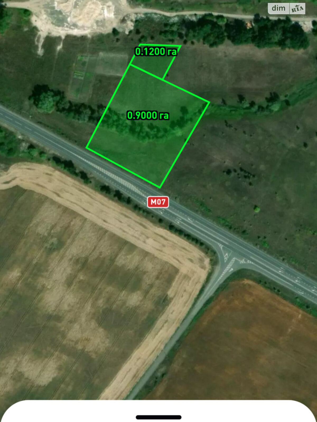 Земельный участок сельскохозяйственного назначения в Бородянке, площадь 102 сотки фото 1