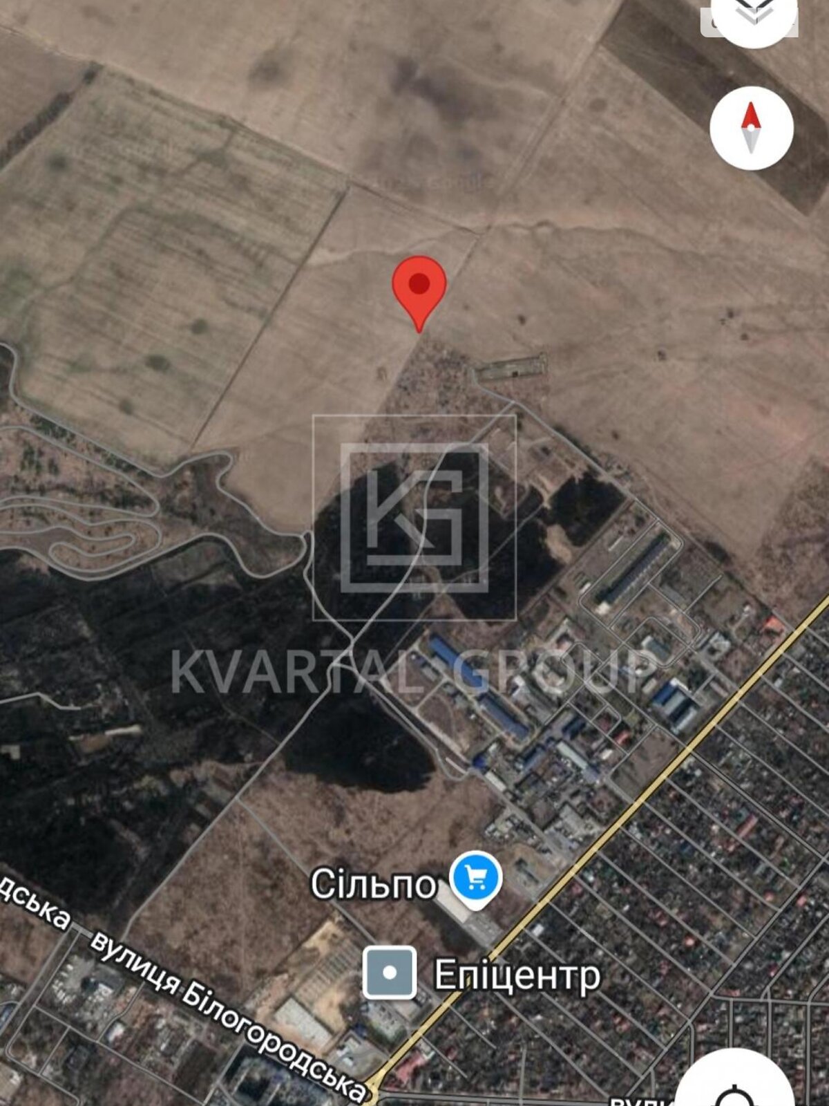 Земельна ділянка сільськогосподарського призначення в Боярці, площа 72.71 сотки фото 1 Земельна ділянка сільськогосподарського призначення в Боярці, площа 72.71 сотки фото 1