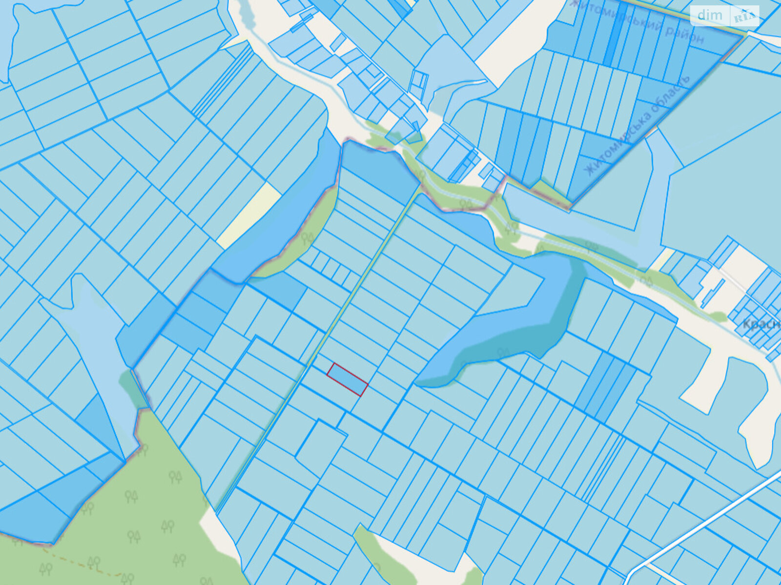 Земельный участок сельскохозяйственного назначения в Буках, площадь 1.3 Га фото 1 Земельный участок сельскохозяйственного назначения в Буках, площадь 1.3 Га фото 1