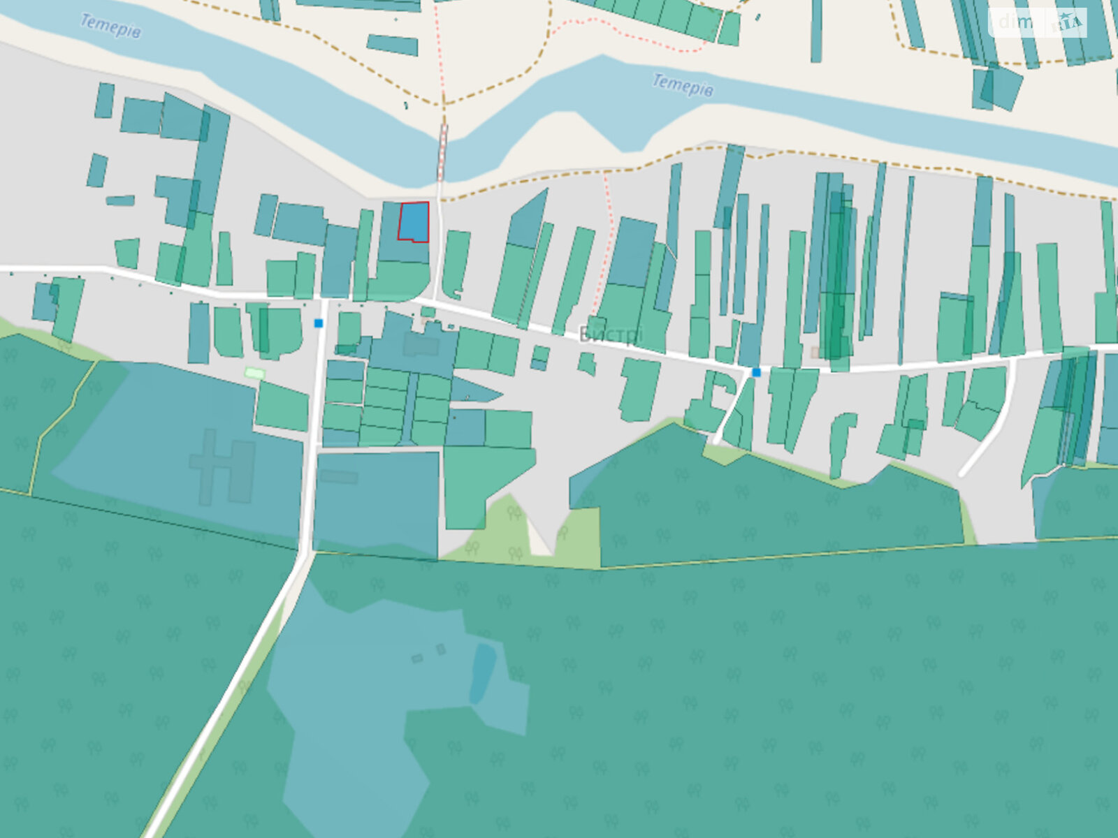 Земельна ділянка сільськогосподарського призначення в Бистрі, площа 12.87 сотки фото 1 Земельна ділянка сільськогосподарського призначення в Бистрі, площа 12.87 сотки фото 1