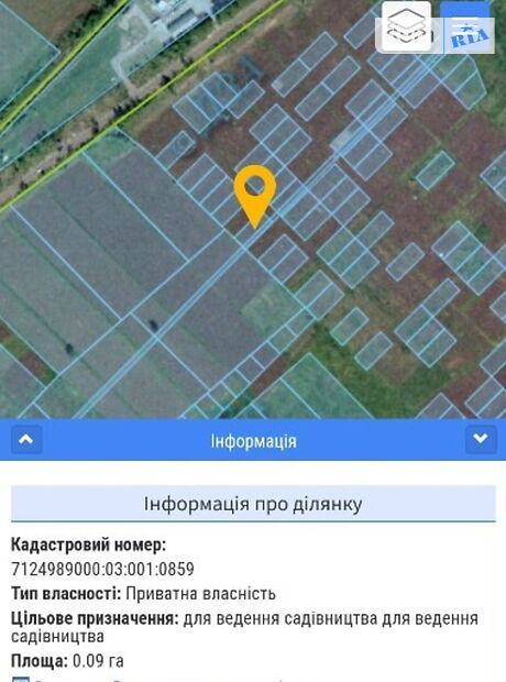 Земля сельскохозяйственного назначения в Черкассах, район Район Д, площадь 9 соток фото 1 Земля сельскохозяйственного назначения в Черкассах, район Район Д, площадь 9 соток фото 1