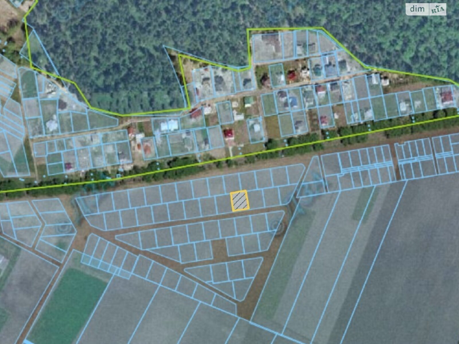 Земельный участок сельскохозяйственного назначения в Черкассах, площадь 0.105 Га фото 1