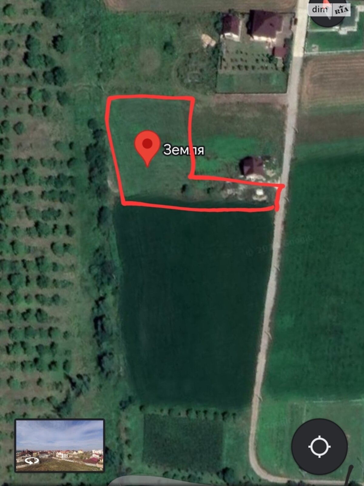 Земельный участок сельскохозяйственного назначения в Черновцах, площадь 30 соток фото 1