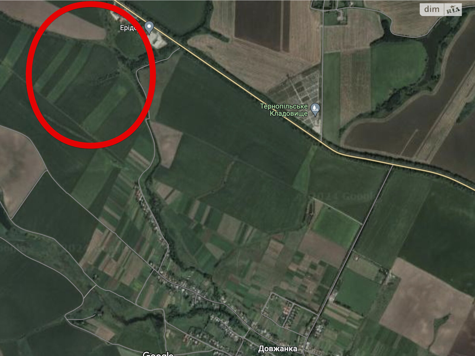 Земельный участок сельскохозяйственного назначения в Довжанке, площадь 1.321 Га фото 1