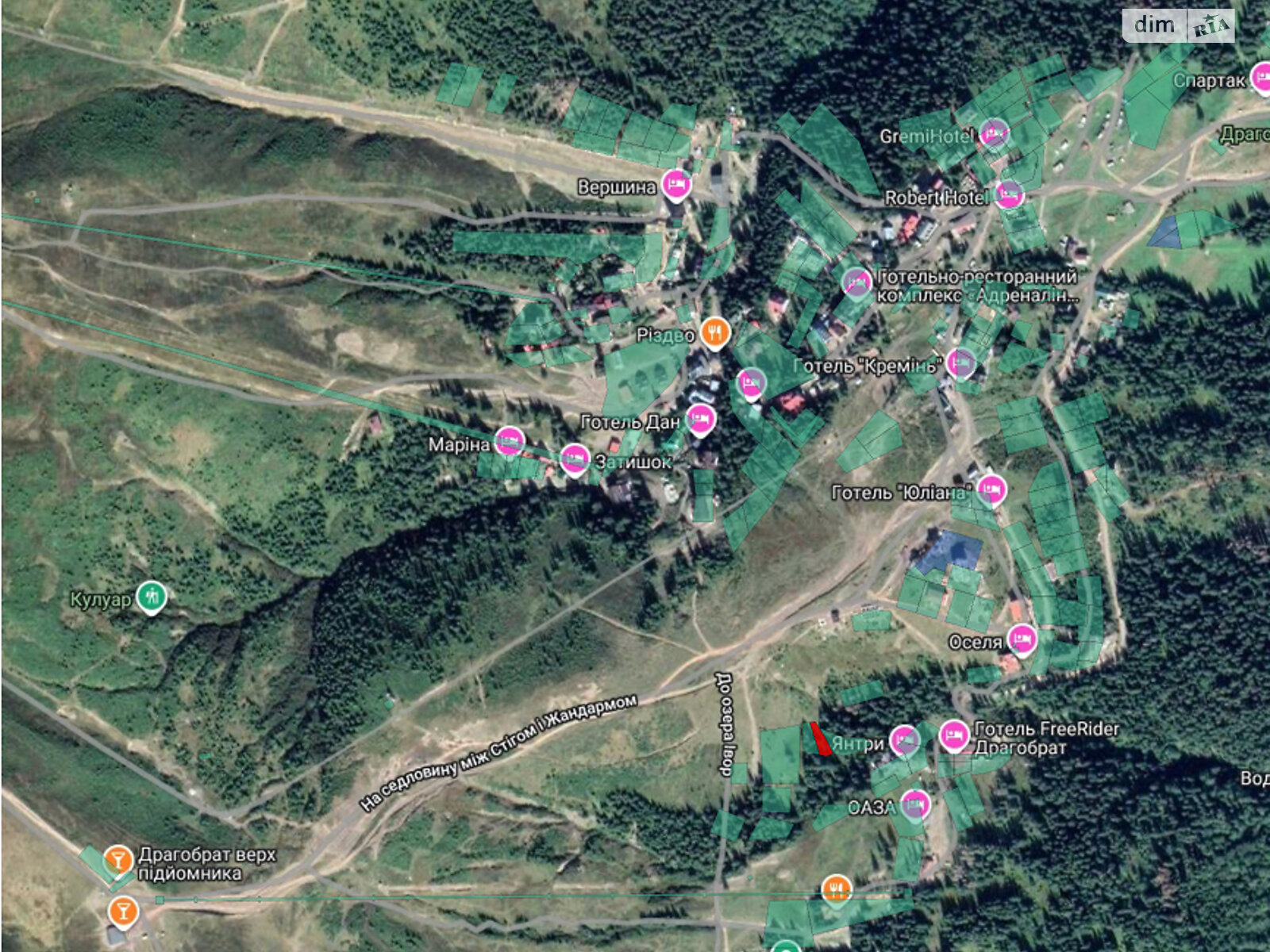 Земля сельскохозяйственного назначения в Драгобрате, район Драгобрат, площадь 5 соток фото 1 Земля сельскохозяйственного назначения в Драгобрате, район Драгобрат, площадь 5 соток фото 1