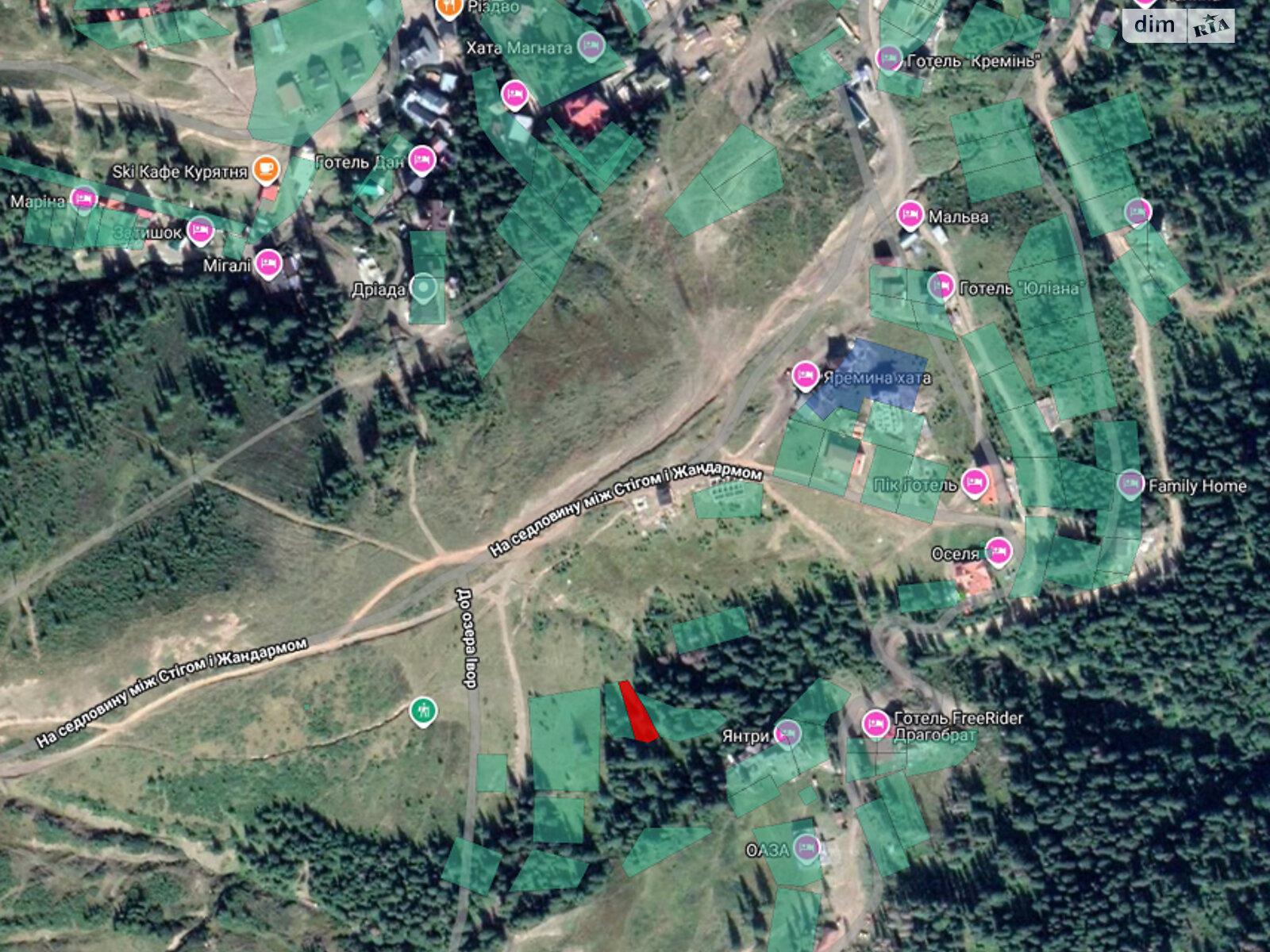 Земля сельскохозяйственного назначения в Драгобрате, район Драгобрат, площадь 5 соток фото 1 Земля сельскохозяйственного назначения в Драгобрате, район Драгобрат, площадь 5 соток фото 1
