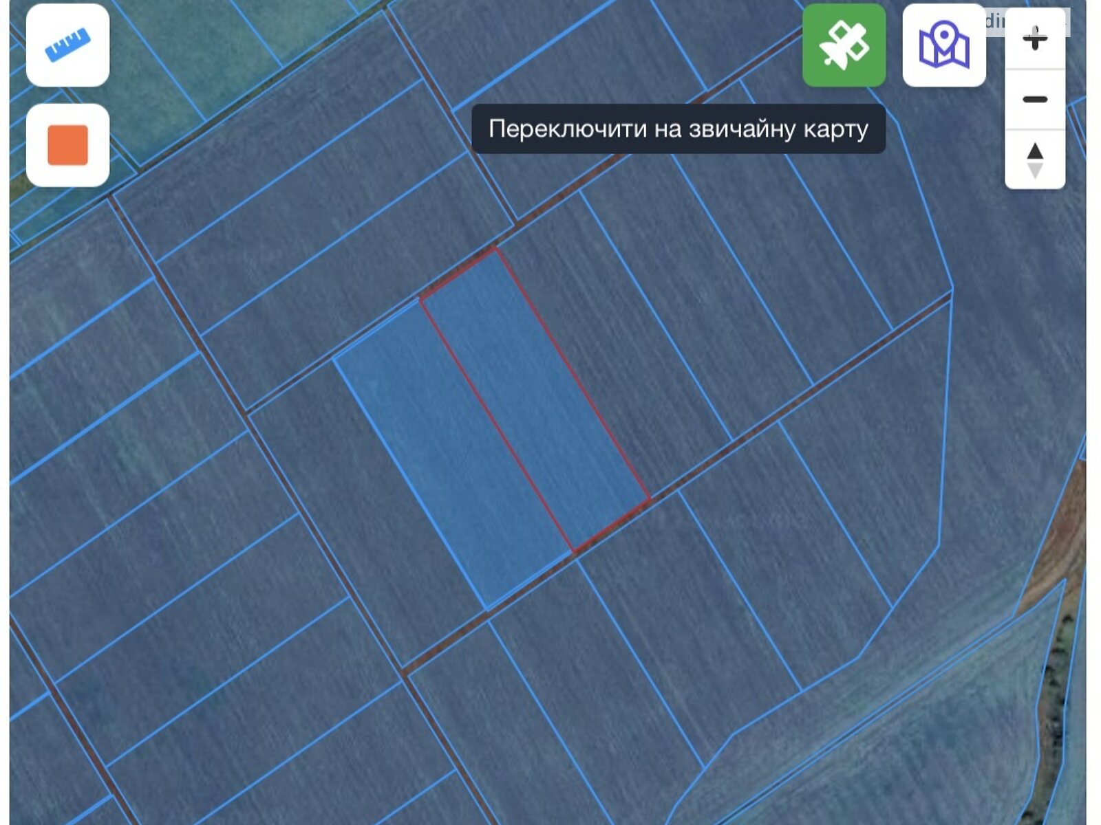 Земельный участок сельскохозяйственного назначения в Глушковцах, площадь 1.5648 Га фото 1