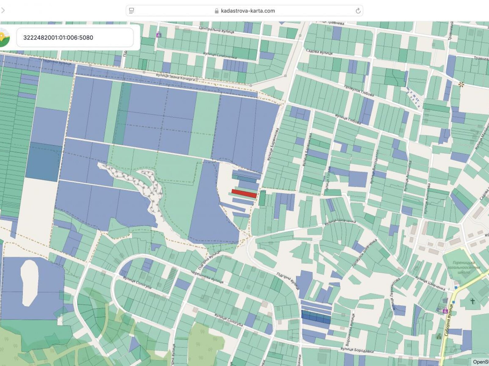 Земельный участок сельскохозяйственного назначения в Гореничах, площадь 14.95 сотки фото 1 Земельный участок сельскохозяйственного назначения в Гореничах, площадь 14.95 сотки фото 1