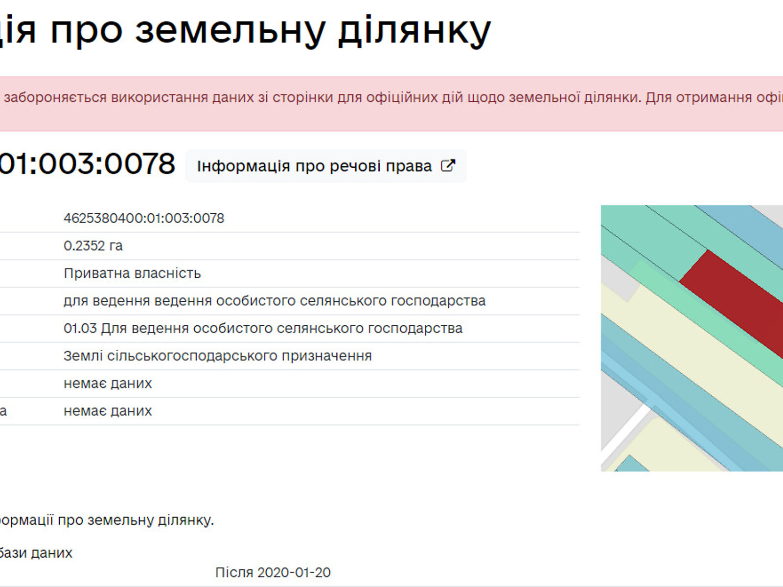 Земельный участок сельскохозяйственного назначения в Горном, площадь 23.5 сотки фото 1