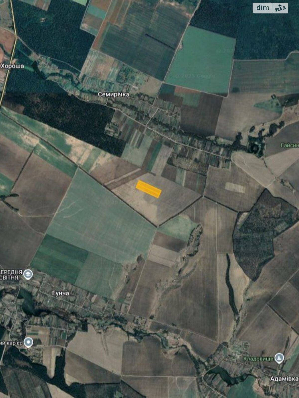 Земельный участок сельскохозяйственного назначения в Гунче, площадь 2.2338 Га фото 1