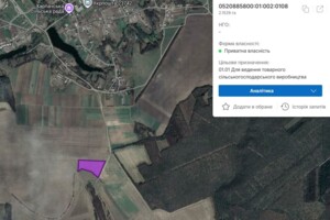 Земельна ділянка сільськогосподарського призначення в Харпачці, площа 2.1529 Га фото 1 Земельна ділянка сільськогосподарського призначення в Харпачці, площа 2.1529 Га фото 1