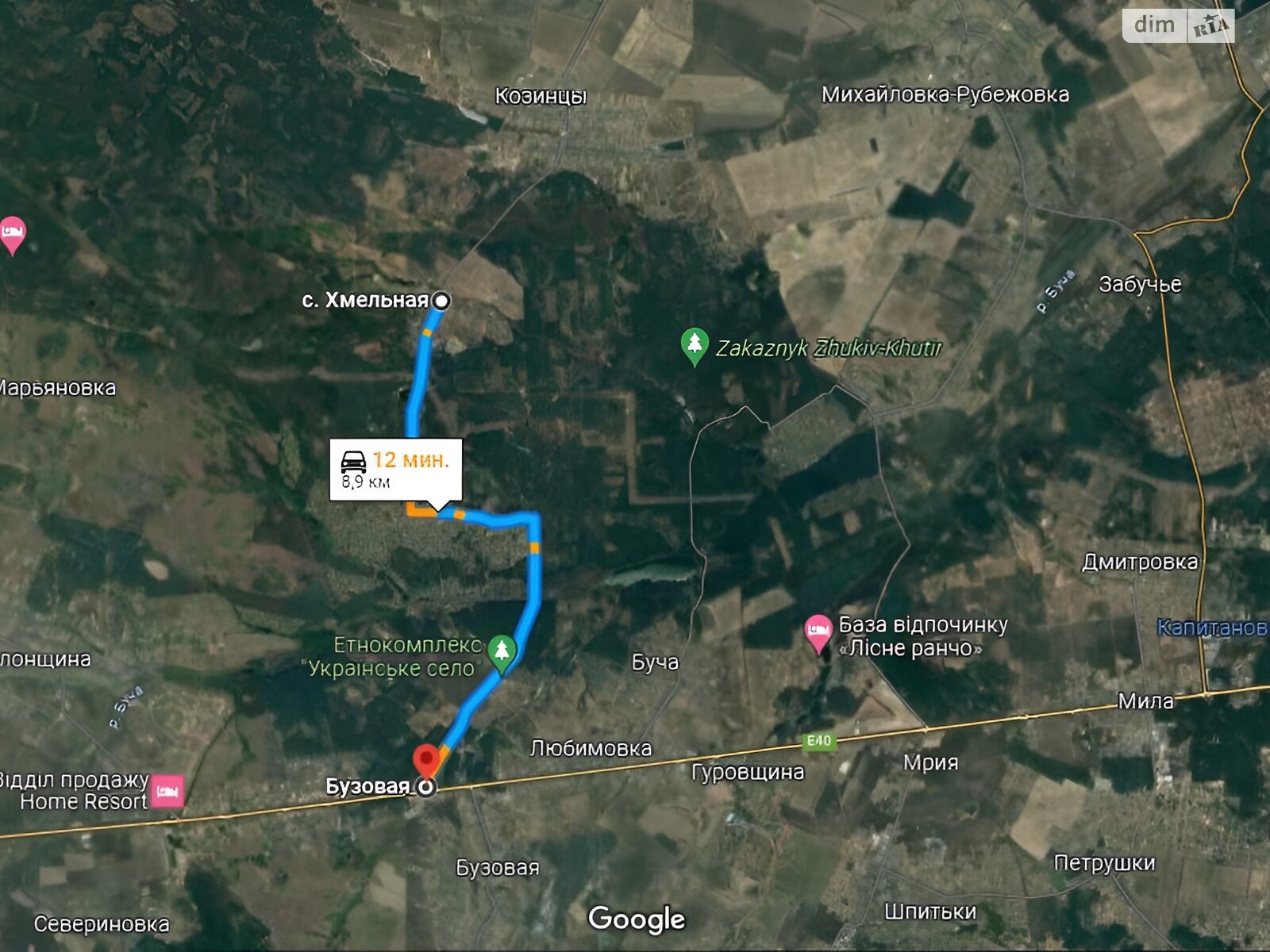 Земельна ділянка сільськогосподарського призначення в Хмільній, площа 1259.24 сотки фото 1 Земельна ділянка сільськогосподарського призначення в Хмільній, площа 1259.24 сотки фото 1