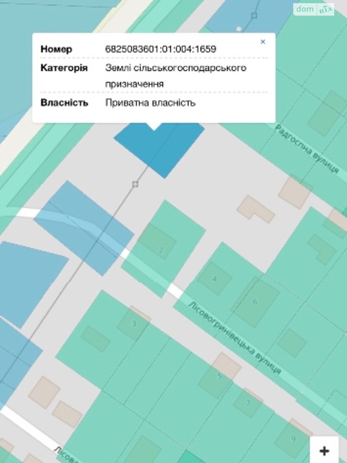 Земля сельскохозяйственного назначения в Хмельницком, район Дехтярка, площадь 9 соток фото 1