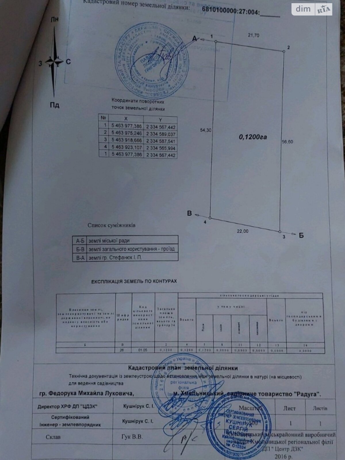 Земля сельскохозяйственного назначения в Хмельницком, район Дубово, площадь 12 соток фото 1 Земля сельскохозяйственного назначения в Хмельницком, район Дубово, площадь 12 соток фото 1