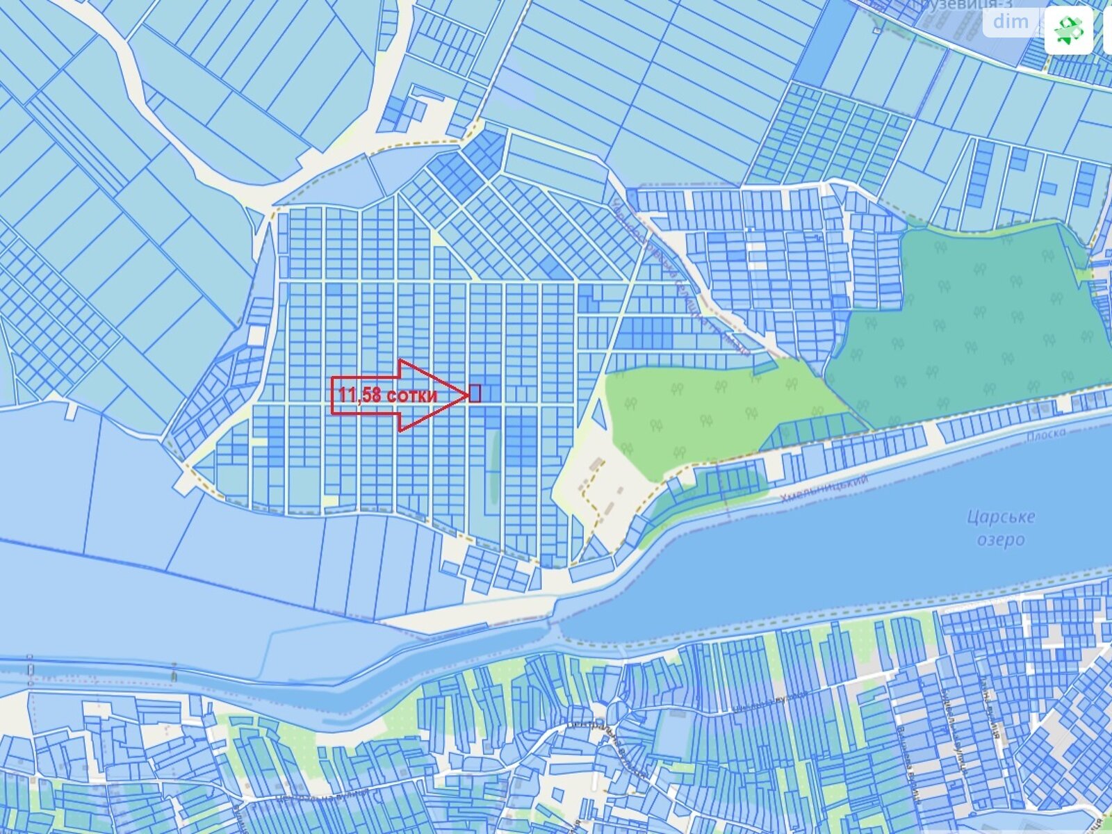 Земля сельскохозяйственного назначения в Хмельницком, район Гречаны дальние, площадь 11.58 сотки фото 1 Земля сельскохозяйственного назначения в Хмельницком, район Гречаны дальние, площадь 11.58 сотки фото 1