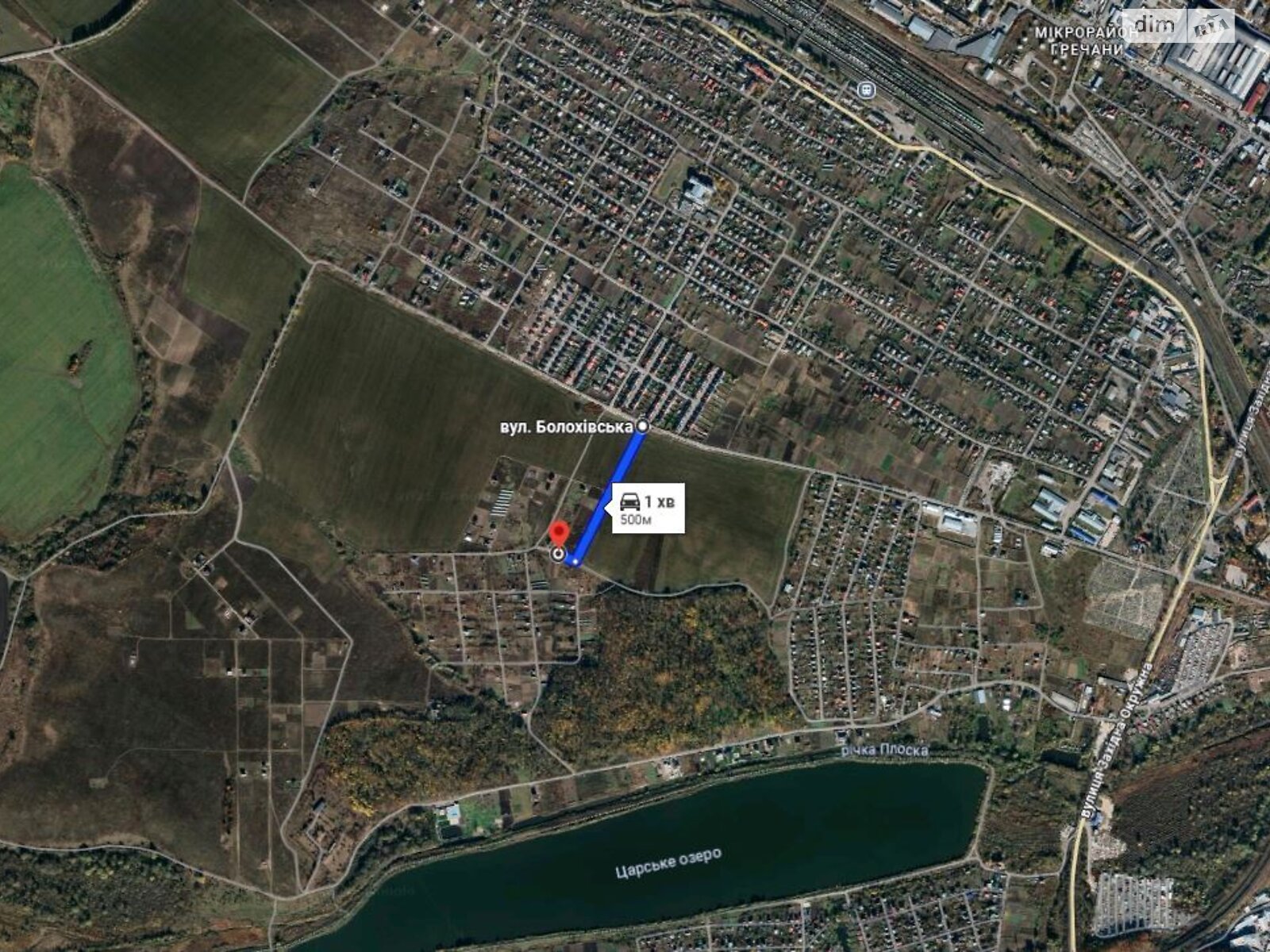 Земля сельскохозяйственного назначения в Хмельницком, район Гречаны дальние, площадь 10.96 сотки фото 1