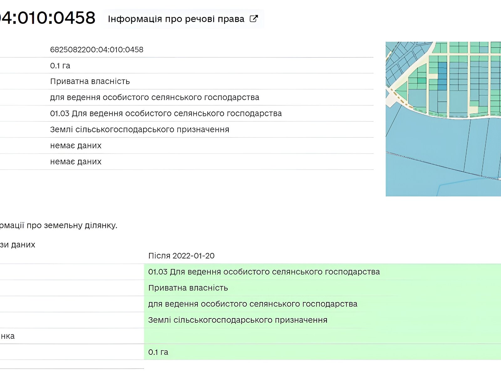 Земля сельскохозяйственного назначения в Хмельницком, район Гречаны, площадь 10 соток фото 1 Земля сельскохозяйственного назначения в Хмельницком, район Гречаны, площадь 10 соток фото 1