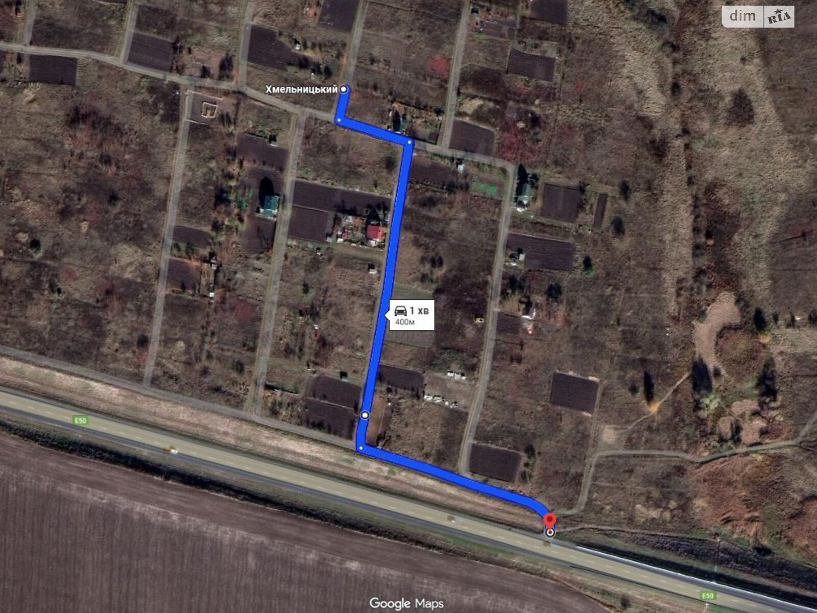 Земля сельскохозяйственного назначения в Хмельницком, район Книжковцы, площадь 11.39 сотки фото 1