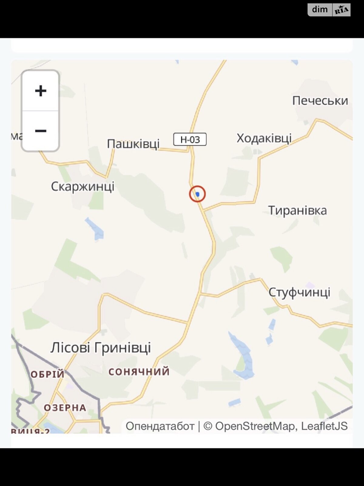 Земельный участок сельскохозяйственного назначения в Пашковцах, площадь 10 соток фото 1 Земельный участок сельскохозяйственного назначения в Пашковцах, площадь 10 соток фото 1