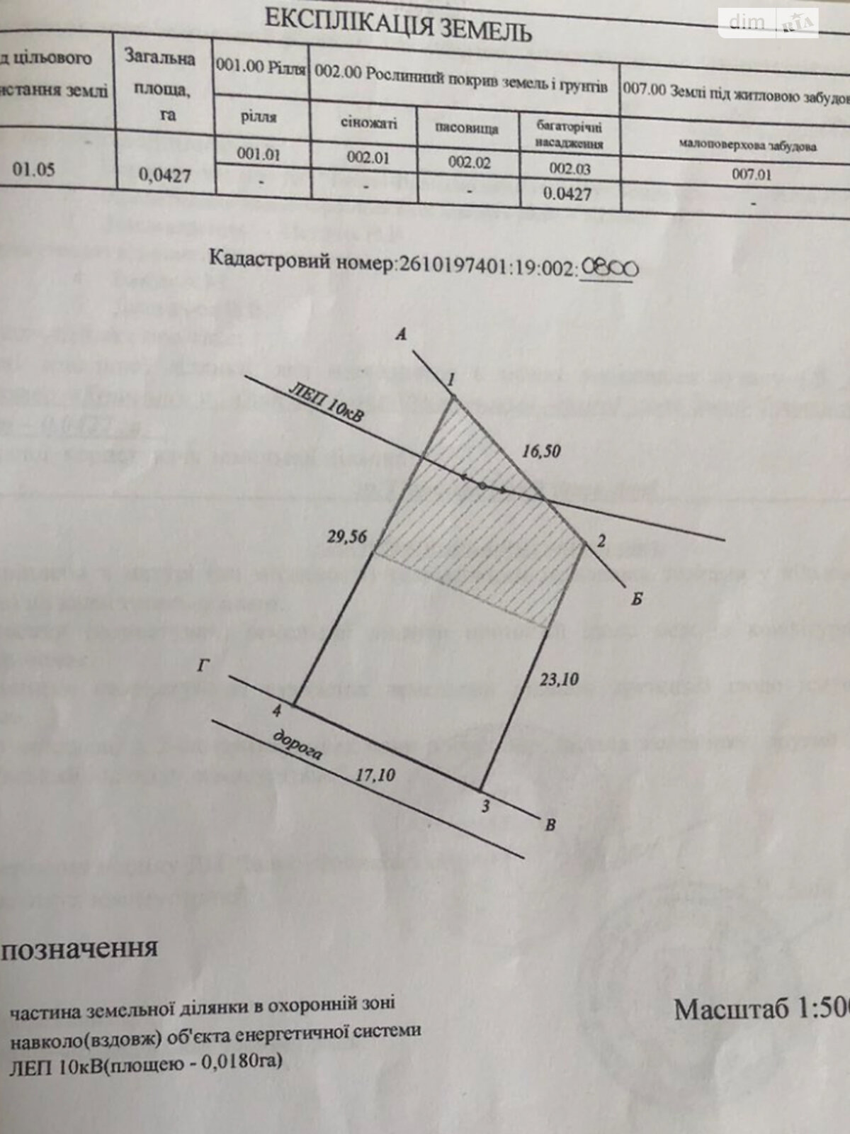 Земельный участок сельскохозяйственного назначения в Хриплине, площадь 5 соток фото 1