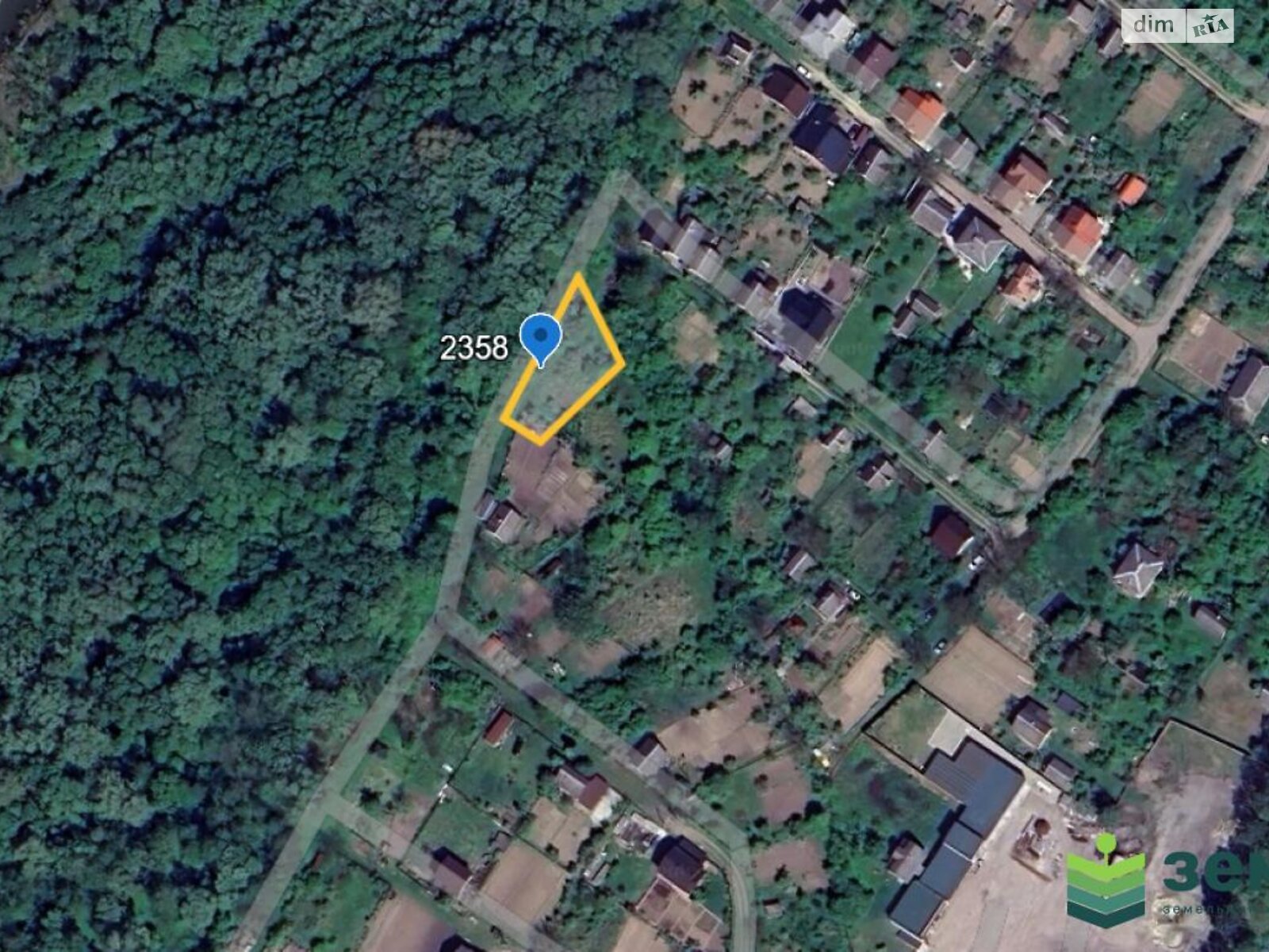 Земельна ділянка сільськогосподарського призначення в Хриплині, площа 5.9 сотки фото 1 Земельна ділянка сільськогосподарського призначення в Хриплині, площа 5.9 сотки фото 1