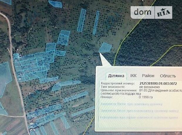 Земля сельскохозяйственного назначения в селе Боронявое, площадь 20 соток фото 1 Земля сельскохозяйственного назначения в селе Боронявое, площадь 20 соток фото 1