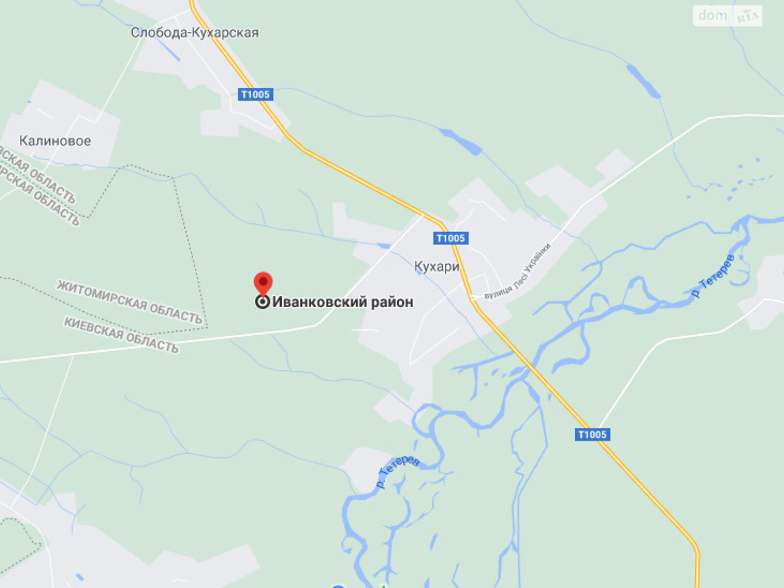 Земельна ділянка сільськогосподарського призначення в Kyxapях, площа 200 соток фото 1