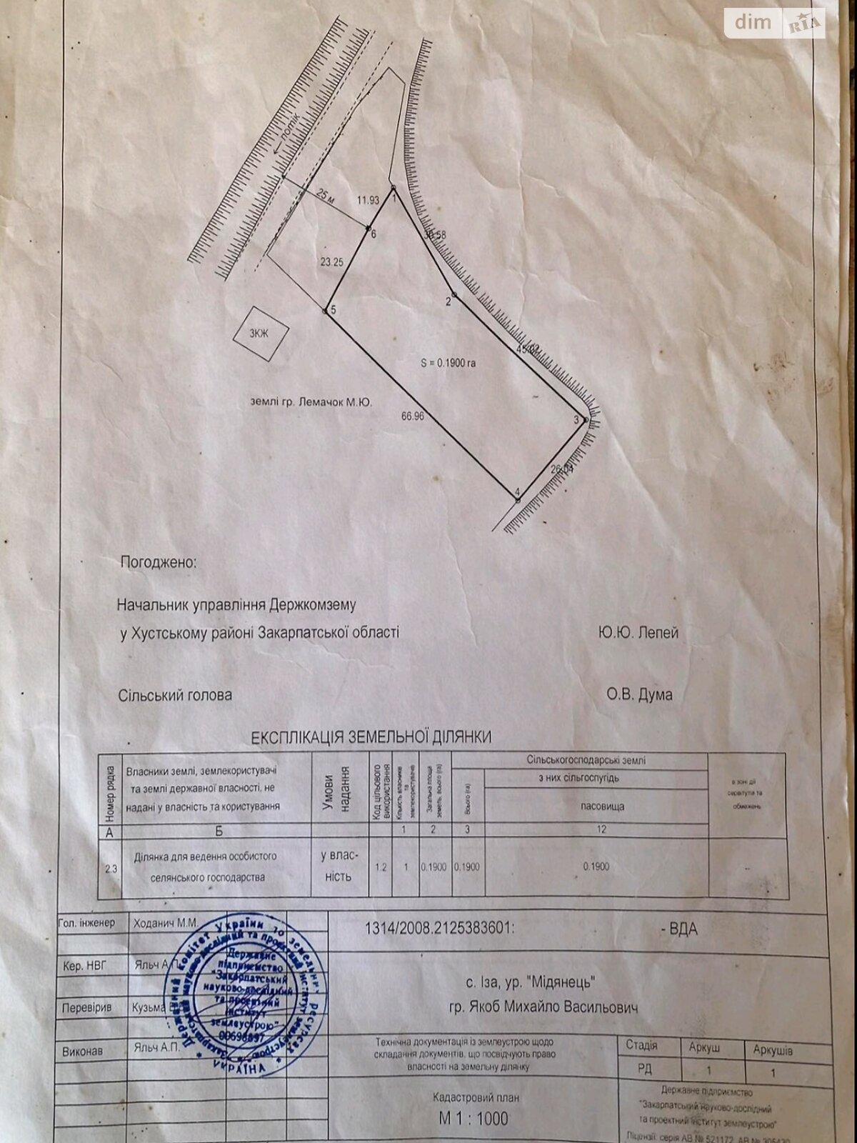 Земельный участок сельскохозяйственного назначения в Изе, площадь 0.2442 Га фото 1
