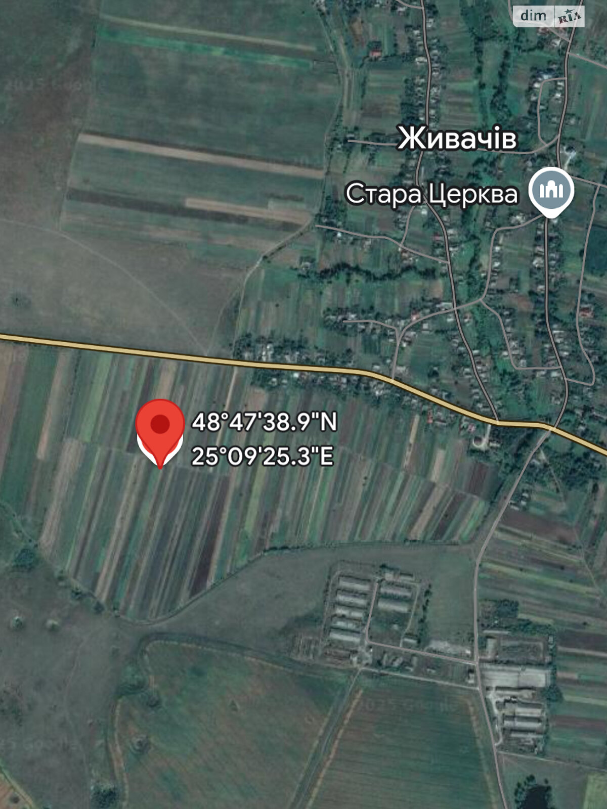 Земельна ділянка сільськогосподарського призначення в Живачові, площа 39.1 сотки фото 1 Земельна ділянка сільськогосподарського призначення в Живачові, площа 39.1 сотки фото 1